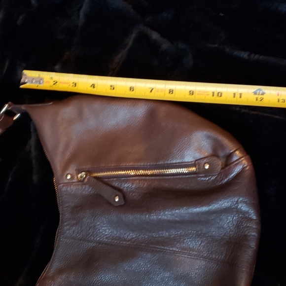 Kristen Bell Brown Leather Purse Handbag - Picture 5 of 8